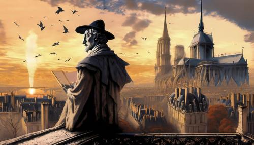 Firefly 19th century writer imagines dreams, roofs notredame cathedral paris, architecture, gargoyle