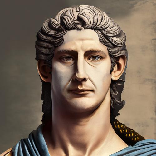 Firefly ancient rome noble toga young man 68126